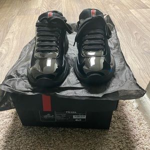 Men’s Size 5 Prada Sneakers Like New Condition only worn once.